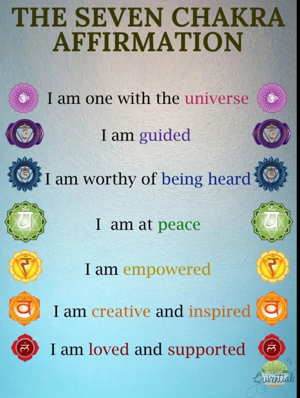 Pride Chakra Soaps QuiSentials