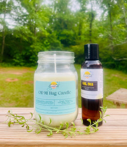 Oil 911 Bug Candle