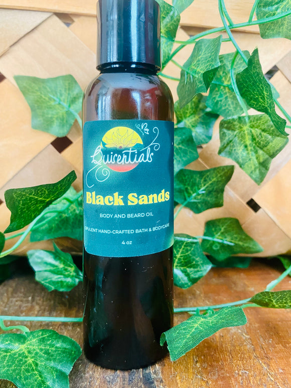 Black Sand Body Oil
